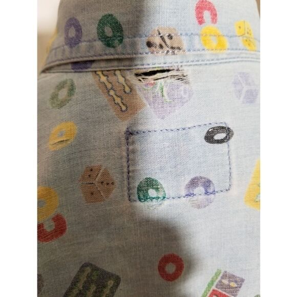 Vintage Grandmas 90's Casino Denim Shirt - Picture 6 of 6